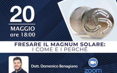 Nuovo webinar 20.05.21: “Fresare il Magnum Solare”